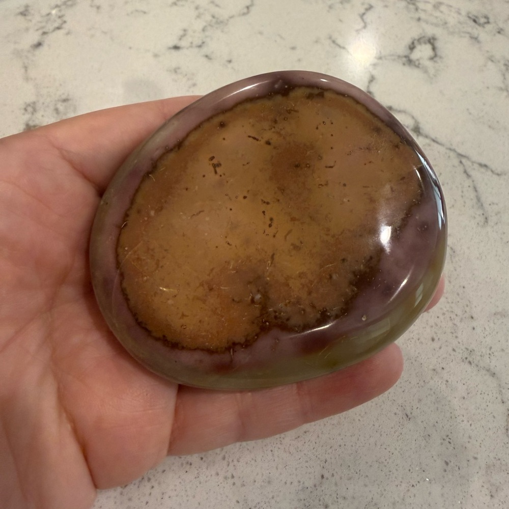 Mookaite Jasper Palm Stone